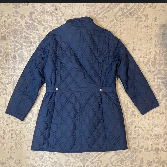 EDDIE BAUER Womens Navy Blue Insulated Coat - Picture 3 of 3